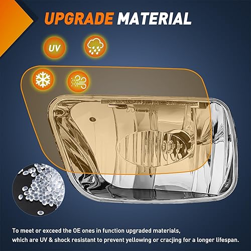 Miniatura 37 de Nilight Conjunto de luz antiniebla compatible con Chevy Silverado 1500 2500 2002 Chevy Silverado 1500 2500 2001-2002 3500 Chevy Silverado 2000-2006