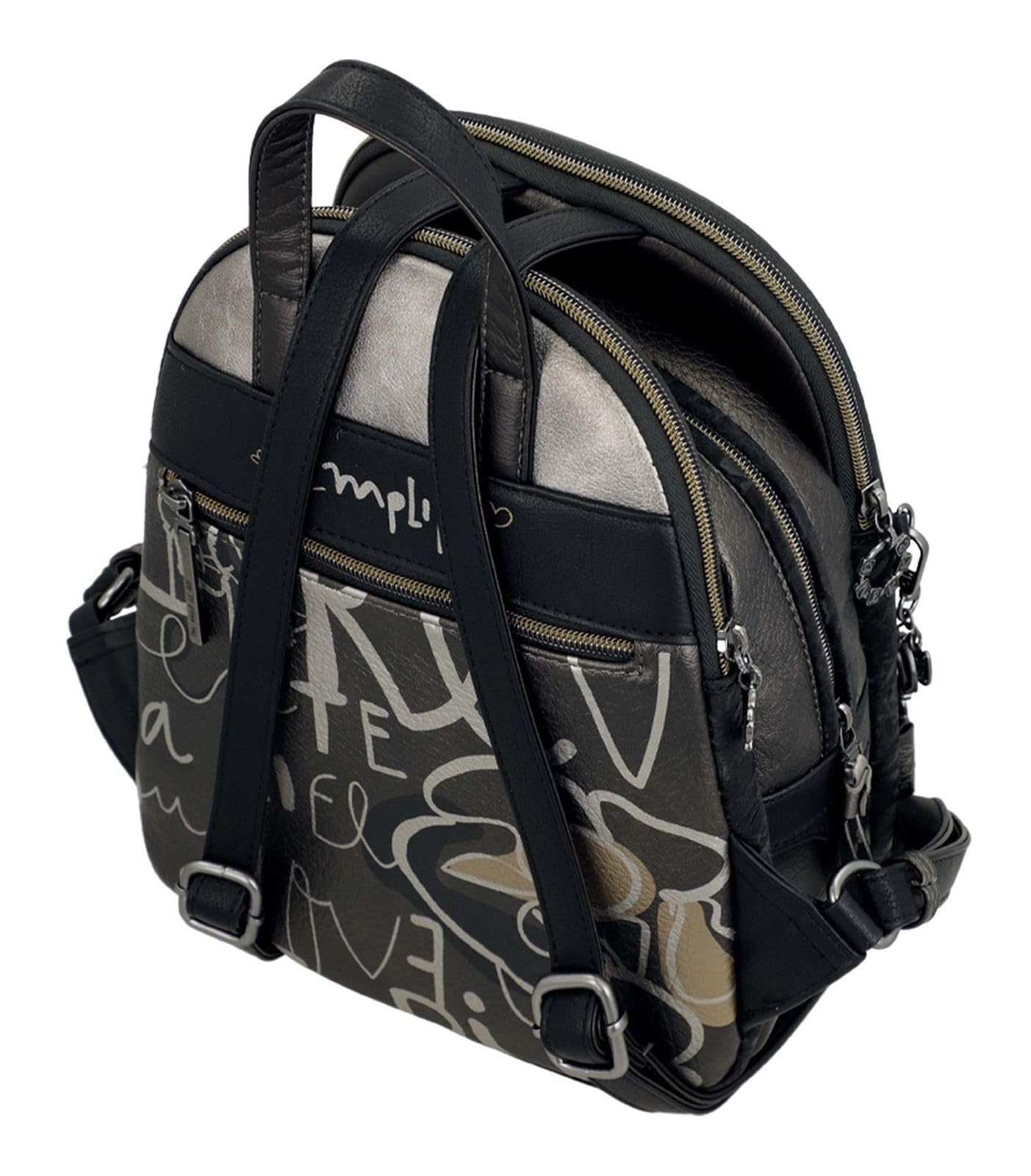 Anekke Mochila 3 compartimentos Nature Koko