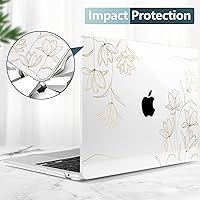 Vista 6 de TWOLSKOO for MacBook Air 15 inch Case 2025 2024 2023 Release M4 A3241 M3 A3114 M2 A2941, Plastic Hard Shell & Screen Protector & Keyboard Cover &