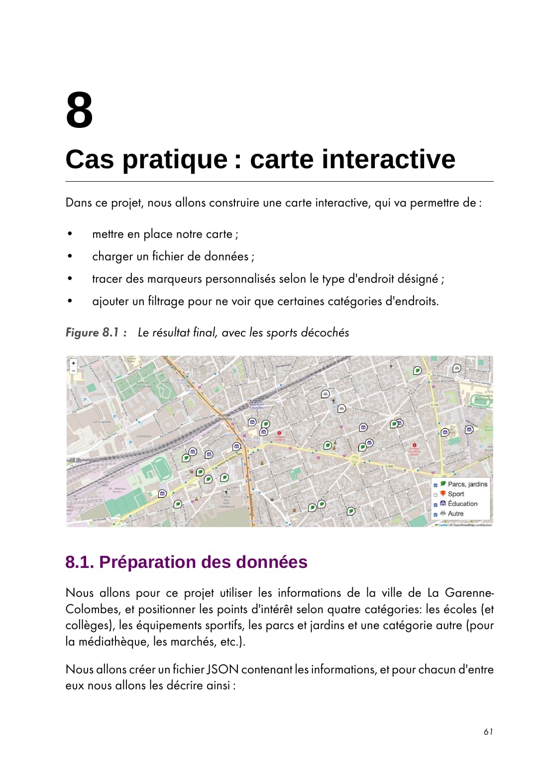 Cartographie web avec Leaflet: Créer de belles cartes dynamiques et interactives en JavaScript