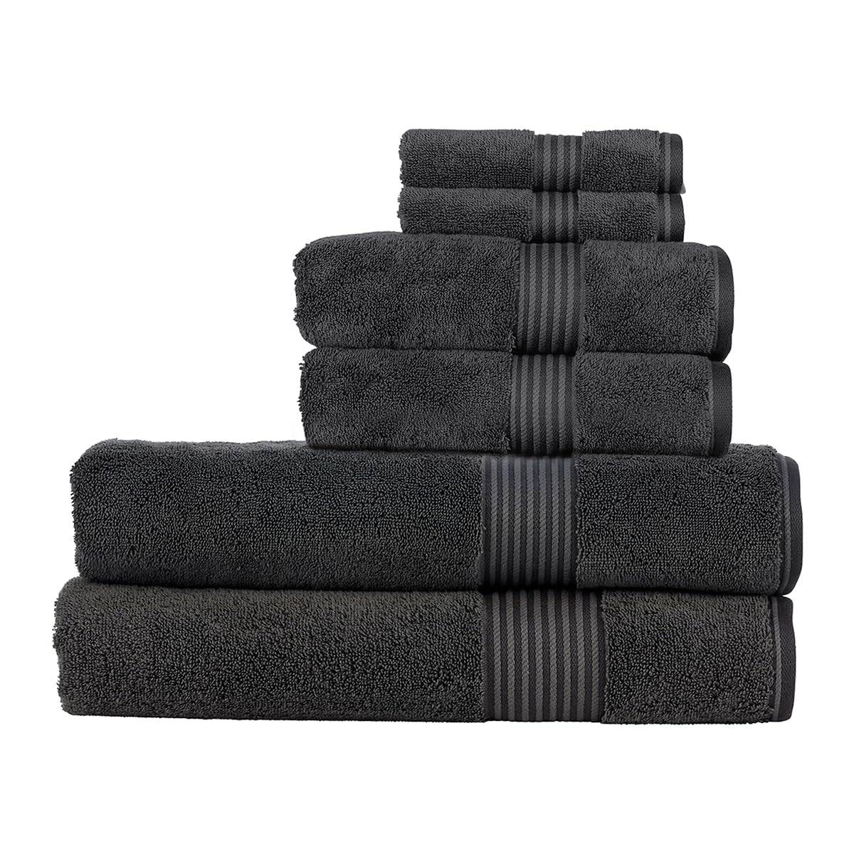 Christy Supreme Hygro 2 Hand Towels Set | Blush Pink | 100% Luxury Supima Cotton | Ultra Soft | Super Absorbent | 650GSM | Plush and Long Lasting — view 109