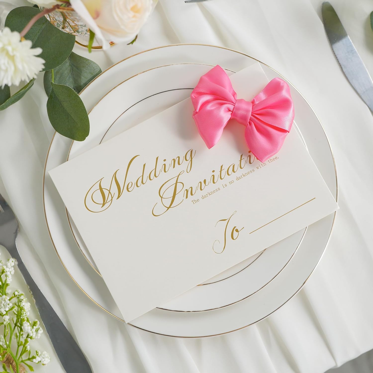 AIMUDI Hot Pink Satin Ribbon Bows with Twist Ties for Treat Bags 3.5" Pink Bows for Crafts Small Bows for Gift Wrapping Premade Bows for Cake Pop Candy Apples Gift Bags Wedding Baby Shower -24 Counts - Image 5