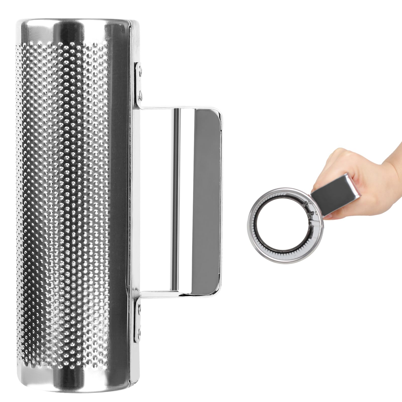 Amazon | メタルGuiro楽器 12インチ 4インチ ステンレススチール