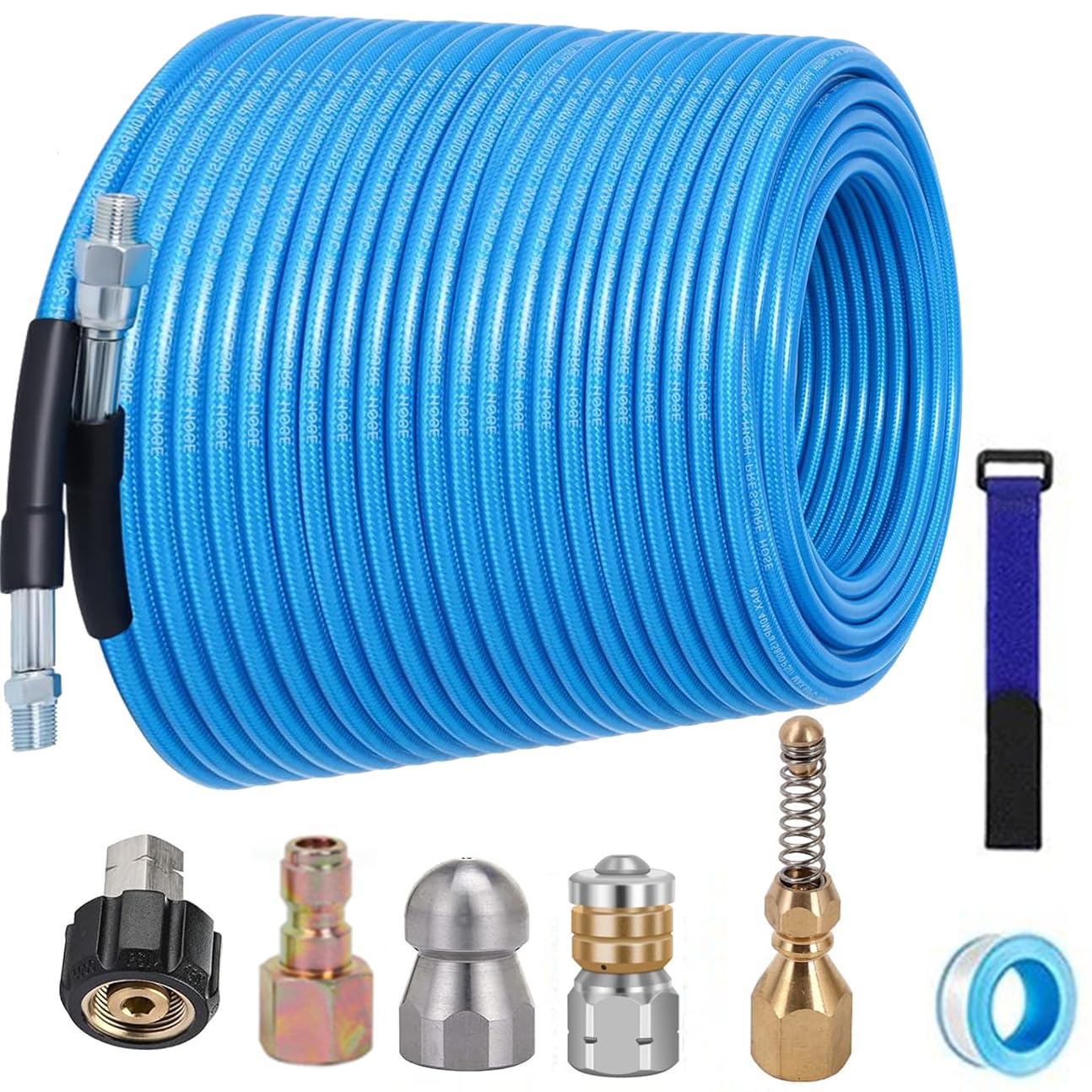 Amazon.com: High Pressure Washer Sewer Pipe Cleaning Hose