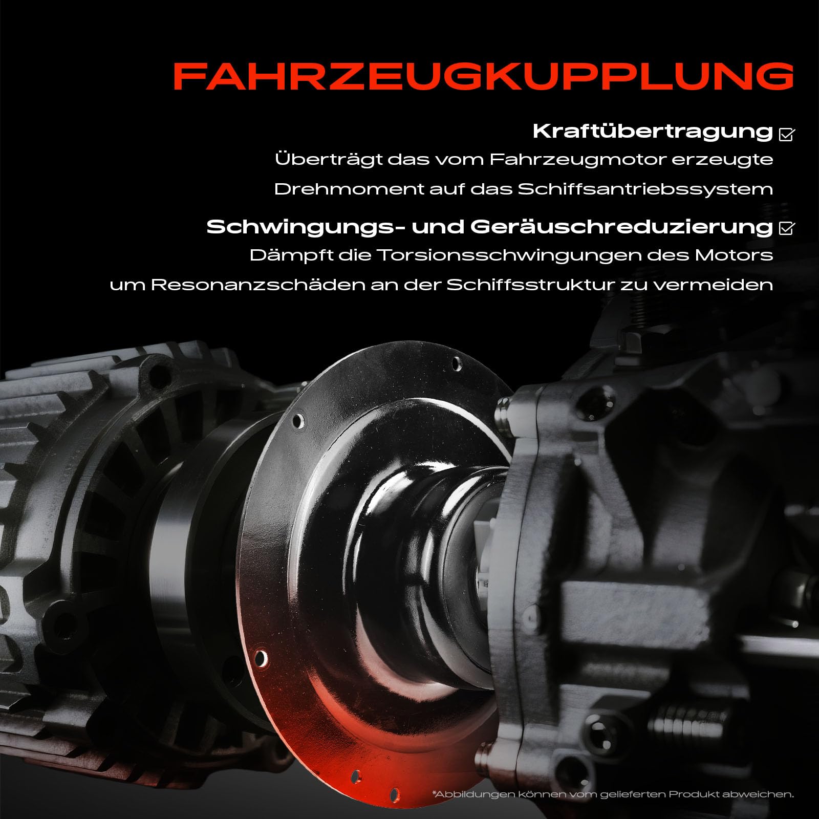 Frankberg Embrague Direkter Ersatz Compatible con MCM MPI GM V8 4.5L Replace# 8M0098795