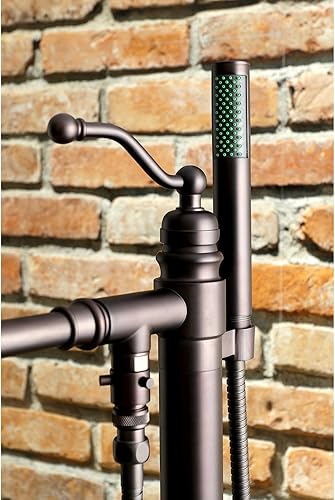 Miniatura 5 de Kingston Brass KS7035ABL - Grifo de bañera de campo inglés, 40.38 x 6.69 x 6.69, bronce aceitado Oil Rubbed Bronze,Cromo pulido