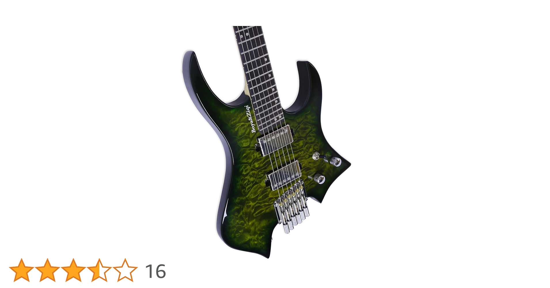Amazon | Boya&Ziqi ヘッドレスエレキギター LIZARD-6,ファン付き Amazon | Boya&Ziqi ヘッドレスエレキギター LIZARD-6,ファン付き