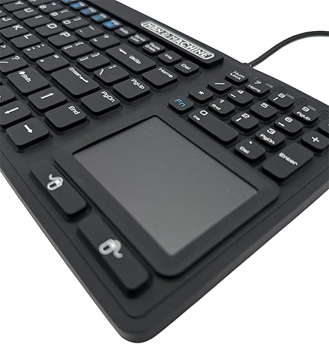 Miniatura 2 de Man & Machine Simply Cool Touch - Teclado lavable, color negro