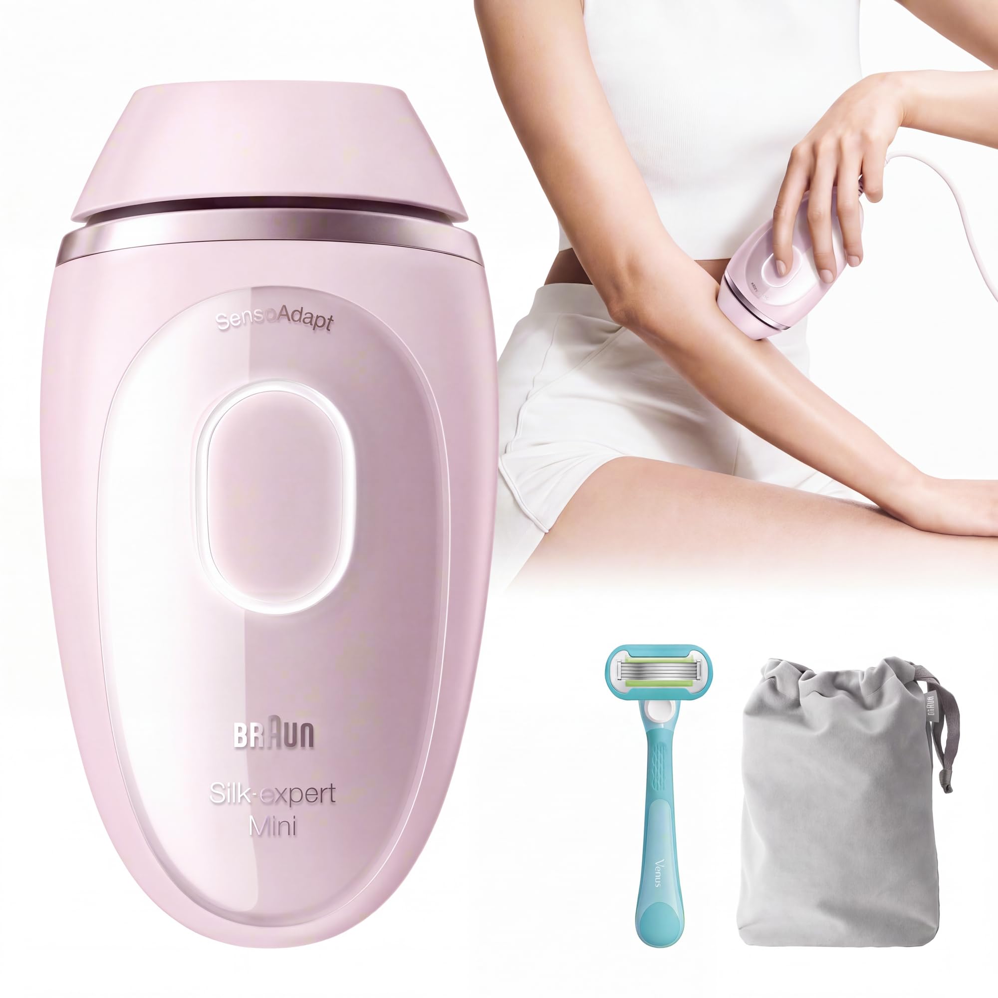Amazon | 【正規品】ブラウン 脱毛器 シルクエキスパートミニ 男女兼用