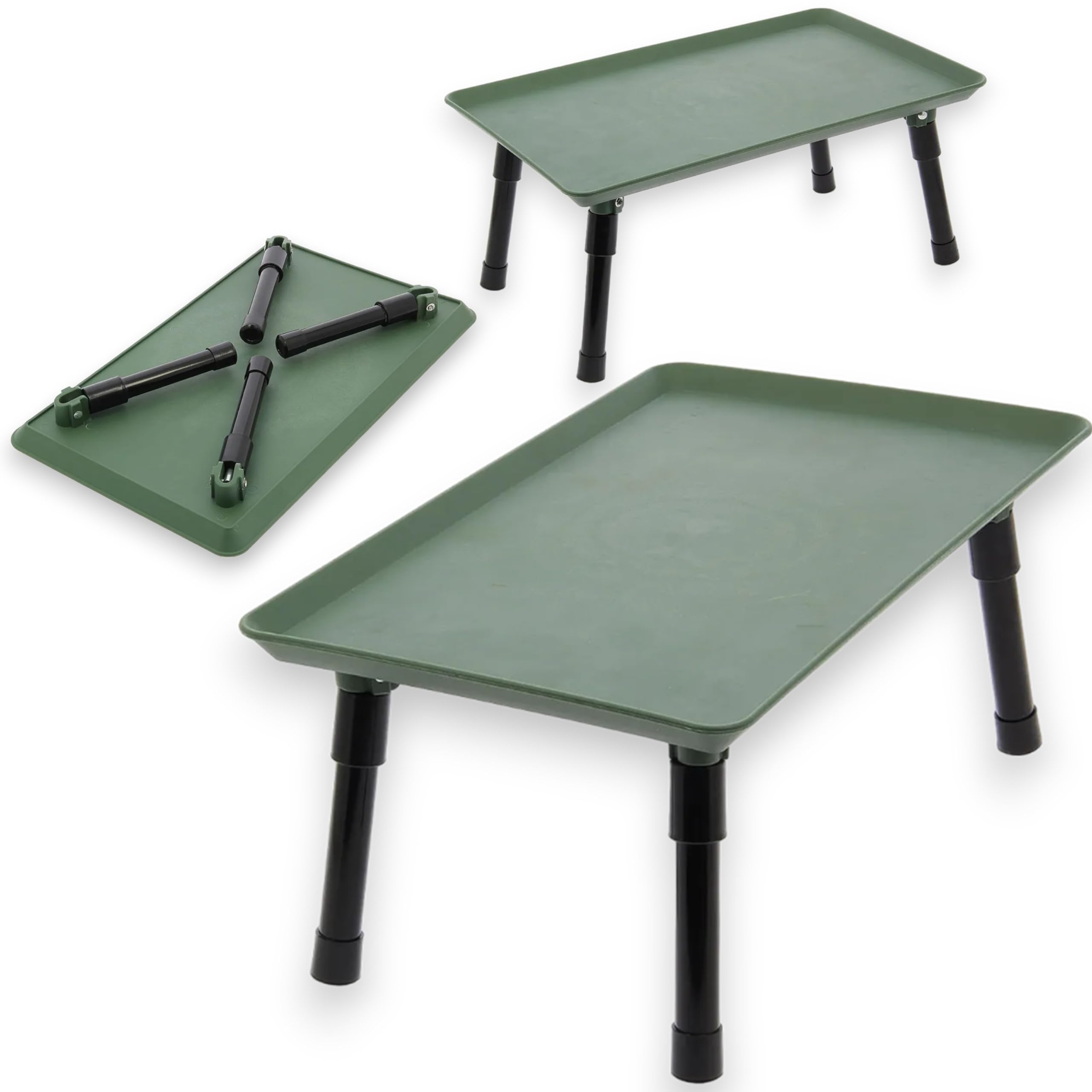 AP Carp Fishing Bivvy Table Polyprop Aluminium Legs Heavy Duty Camping Overnight
