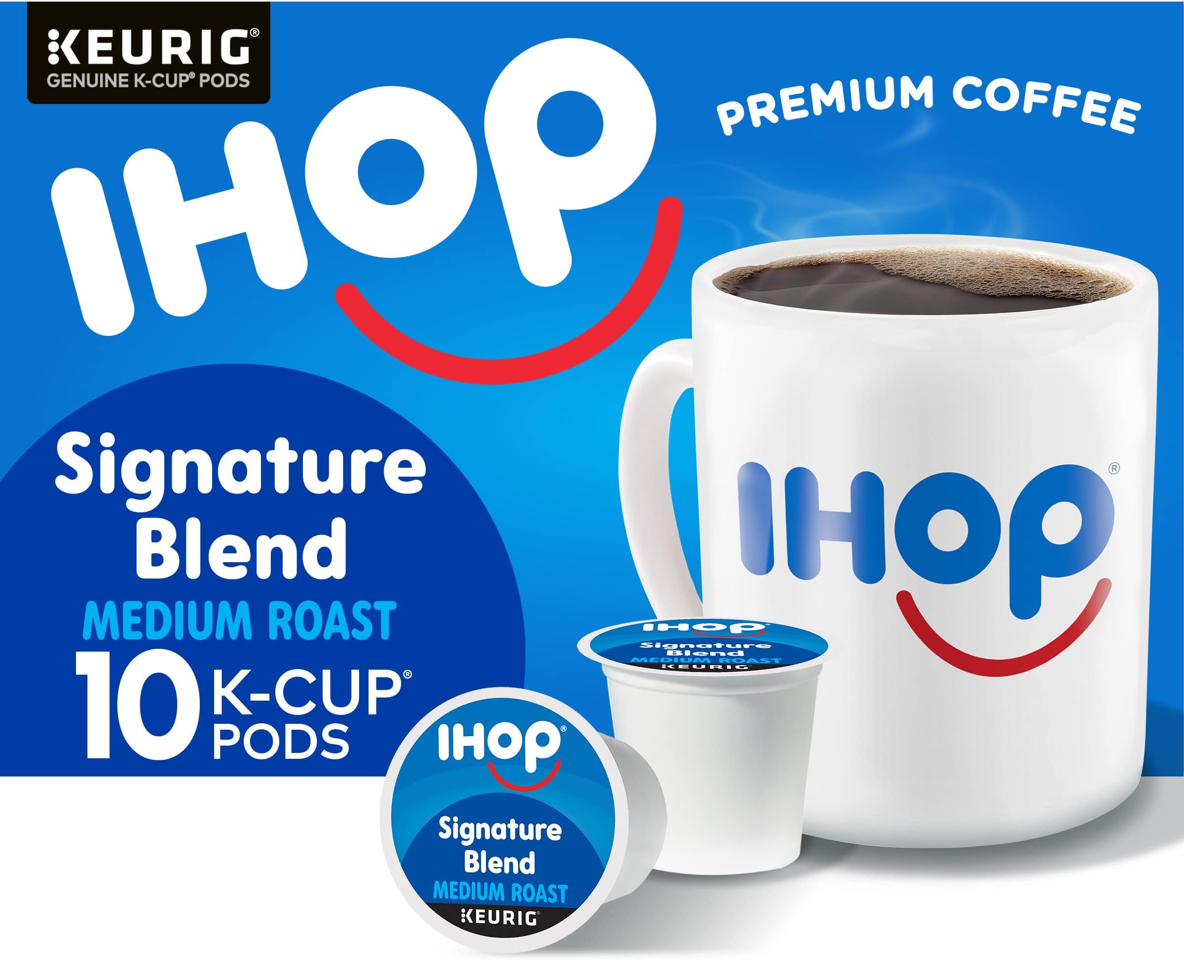 IHOP Medium Roast Signature Blend Keurig K-Cup Coffee Pods, 10 ct Box