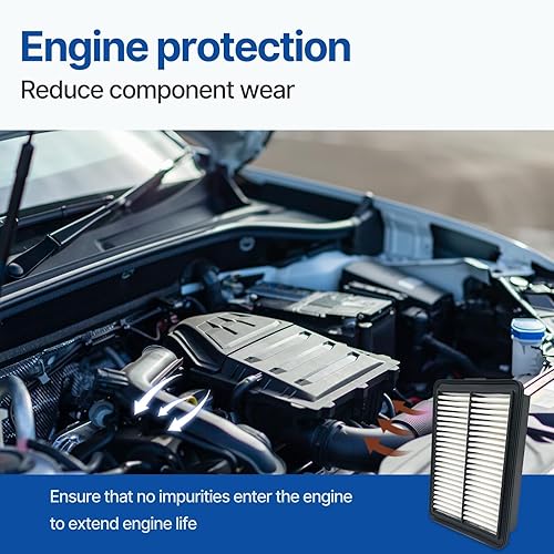 Miniatura 5 de Filtro de aire del motor RT12263, se adapta a Seltos 2020-2023, repuesto para OEM 28113-Q5000