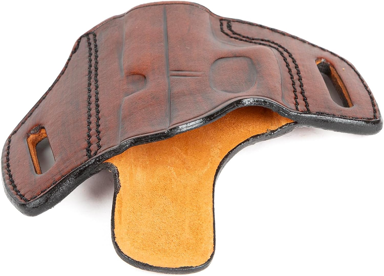 for Glock 42 380 Auto Fast Draw Leather Owb Gun Holsters