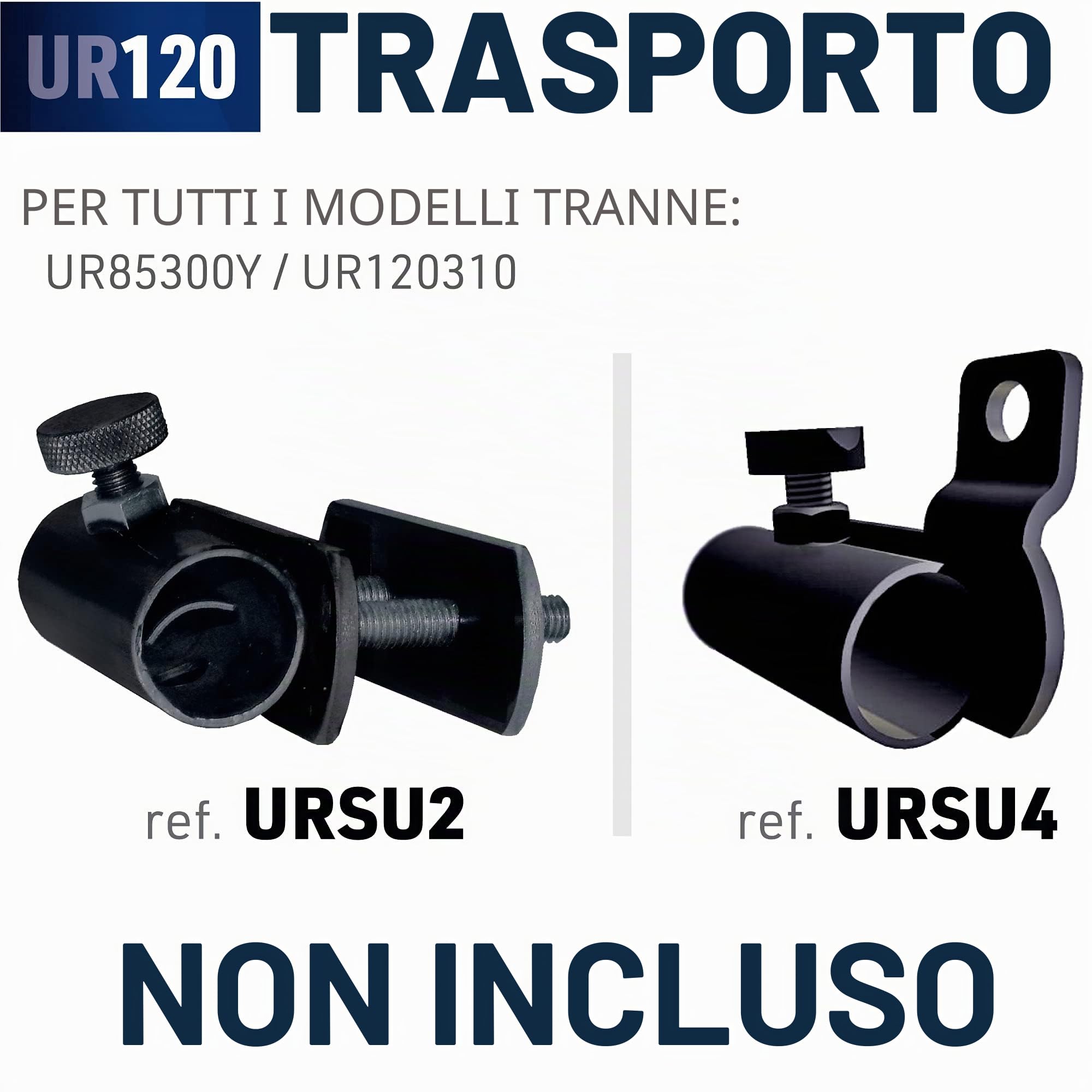 URBAN UR120125 Lucchetto a U per Moto Massima Sicurezza Omologato SRA, Arco ø18 Acciaio Temprato Doppio Blocco, Più Visibile, Antifurto a U lock 120x125mm Più Versatile per Blocco Pneumatico Moto