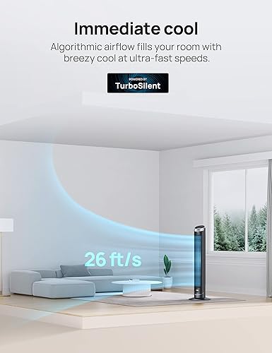 Miniatura 3 de Dreo Paquete de ventilador de torre inteligente para dormitorios