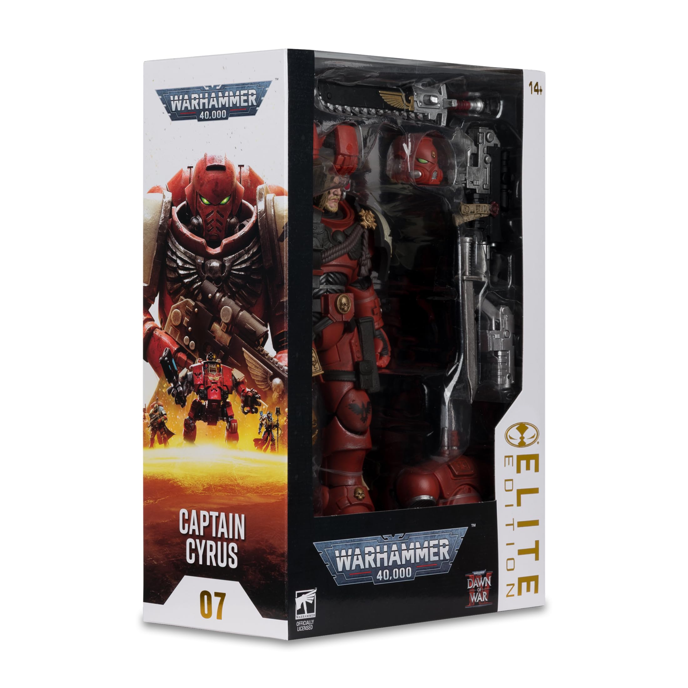 McFarlane Warhammer 40.000 Dawn of Elite Edition Actionfigur Captain Cyrus (Dawn of War 4) 20 cm