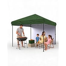 Heavy Duty 10x10 Pop Up Canopy Tent, Outdoor Canopy with Sidewalls