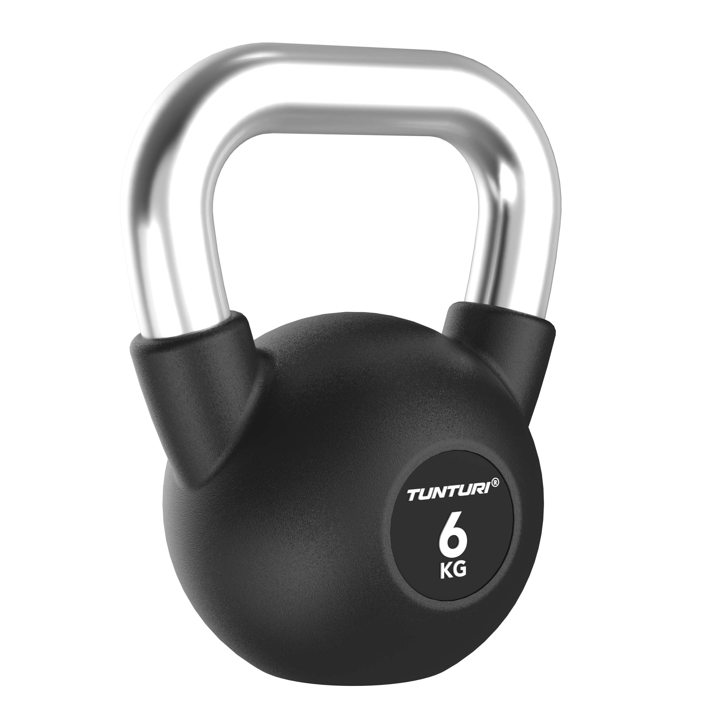 Tunturi Kettlebell en caoutchouc Platinum - 6-10 kg - Set