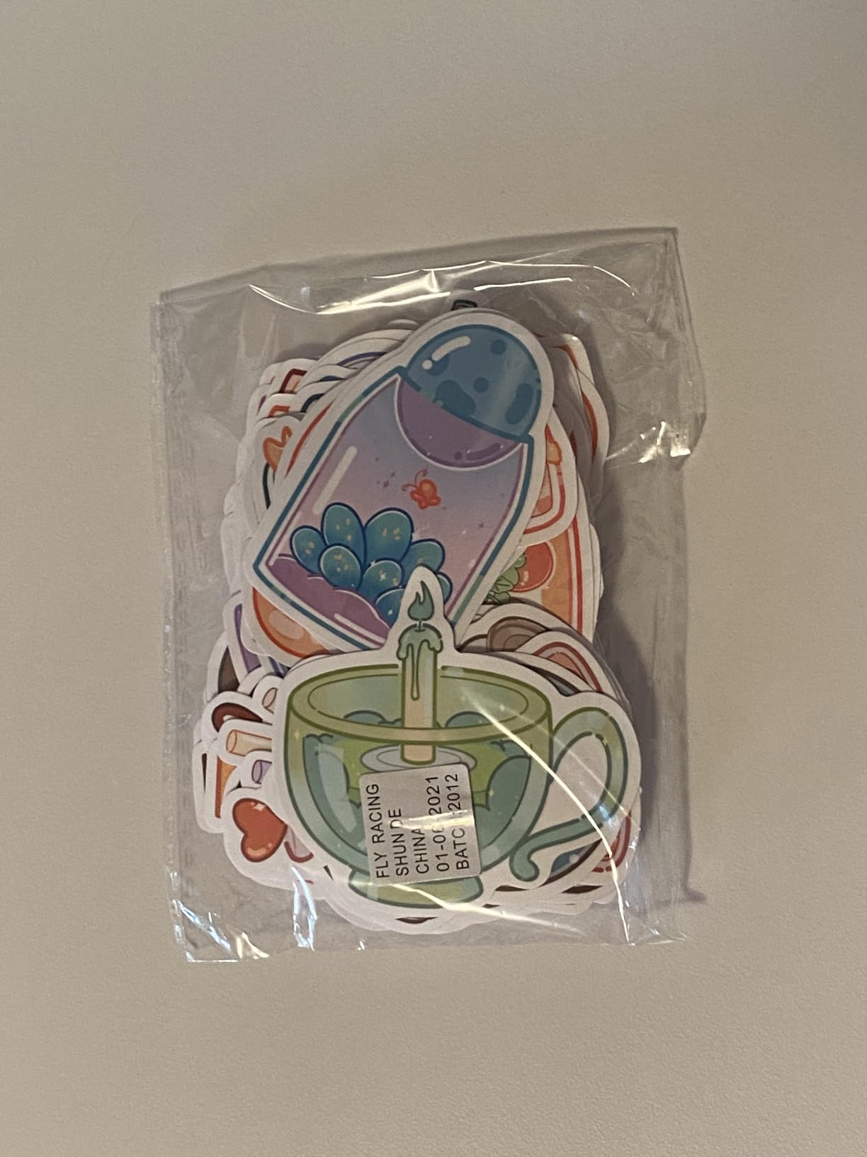 AOWDIAO 100 Pcs Aesthetic Stickers, Cute Stickers for Water Bottle ...