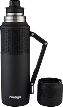 🛍️ Contigo Thermal Bardaklı Çelik Termos 1.2L Siyah