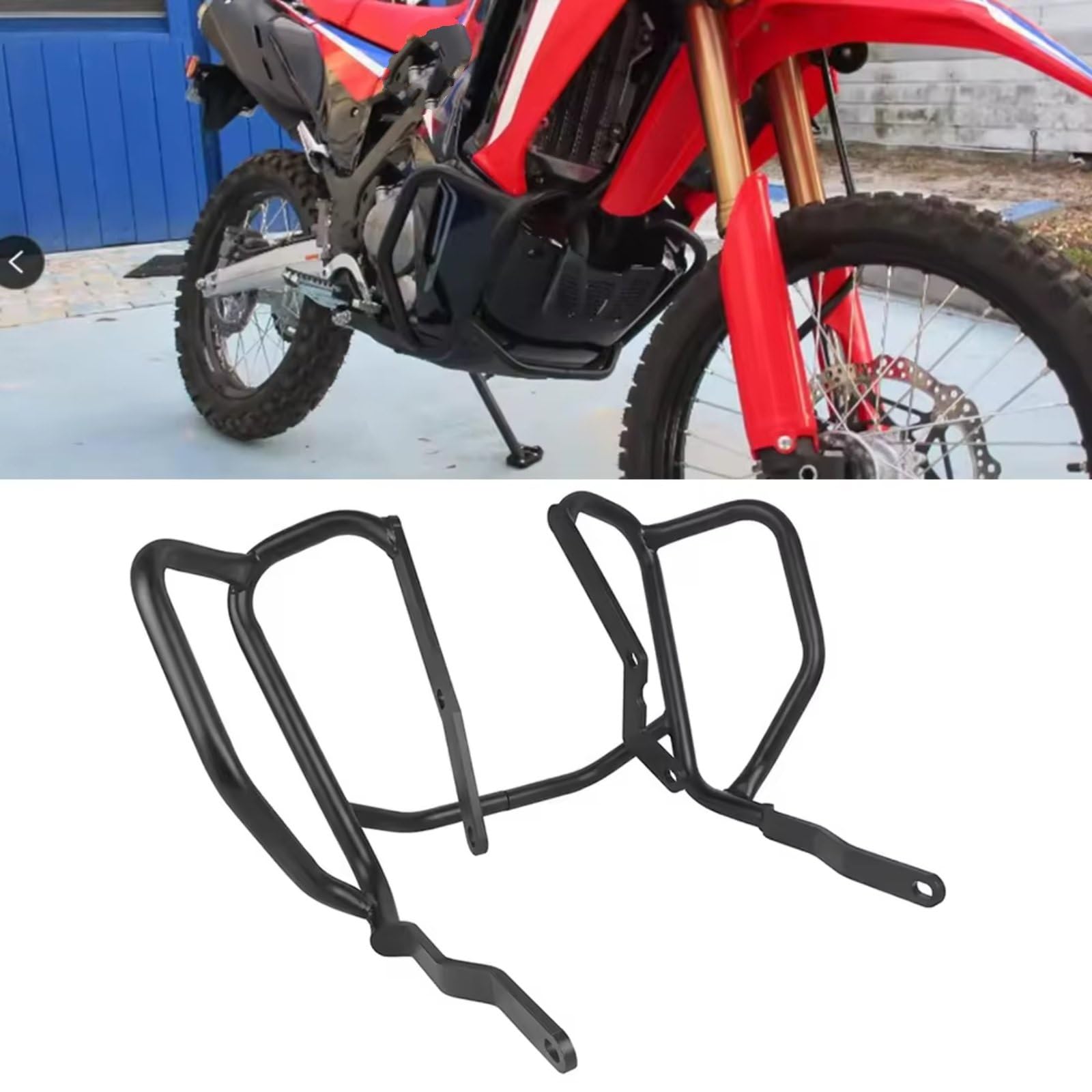 Compatibile Con CRF300L 2020 2021 2022 2023 2024 2025 Moto Highway Crash Bar Protezione Protezione Motore Paraurti Stunt Gabbia