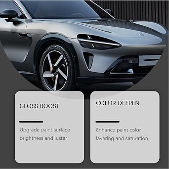 Crystal Serums for Cars, 2X100ML Graphenes Ceramic Coating Car Spray, Quick Dry Car Polishes Scratch Remover Kit with Cloth, 9H Long Lasting Cars Ceramic Coating Spray Agent for Shine and Protection