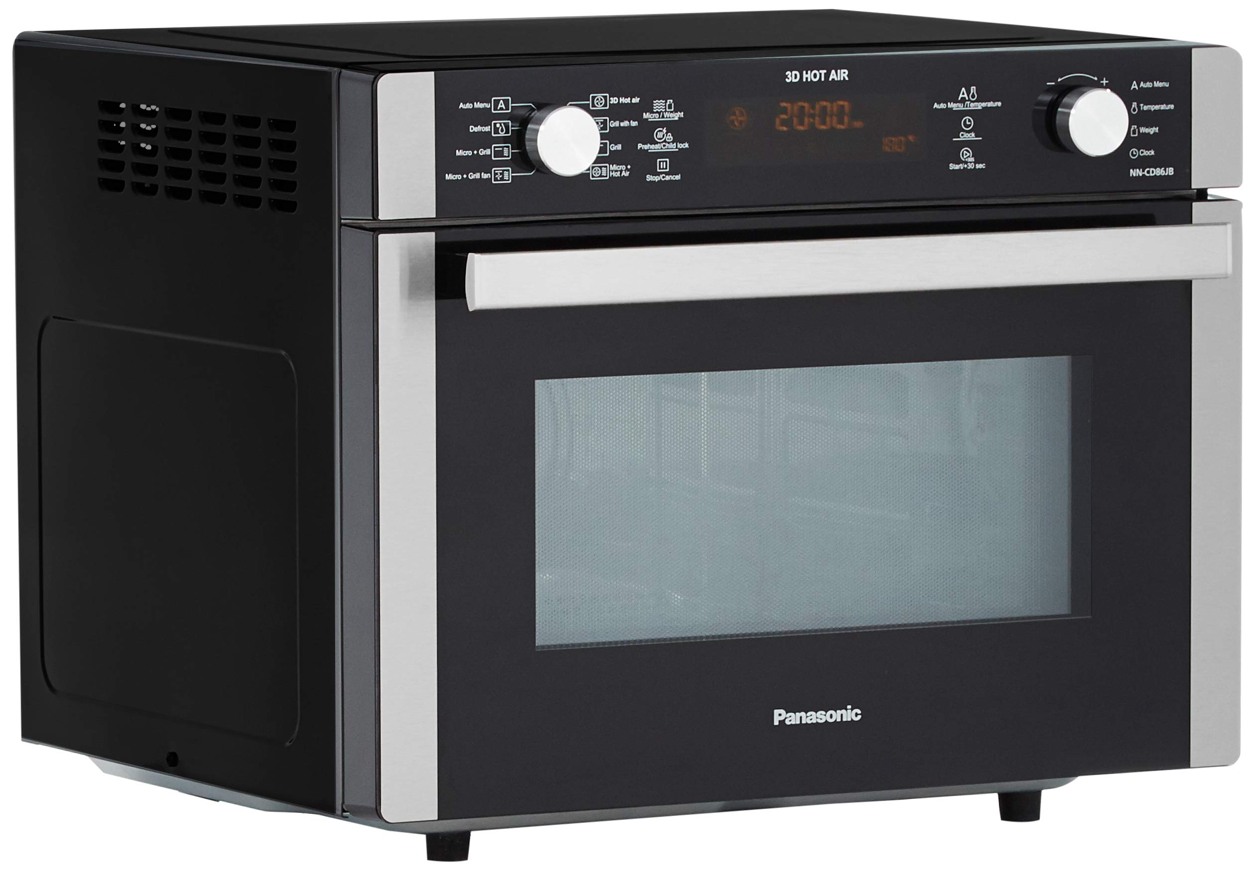 Panasonic 34 L Convection Microwave Oven (NN-CD86JBFDG, Black