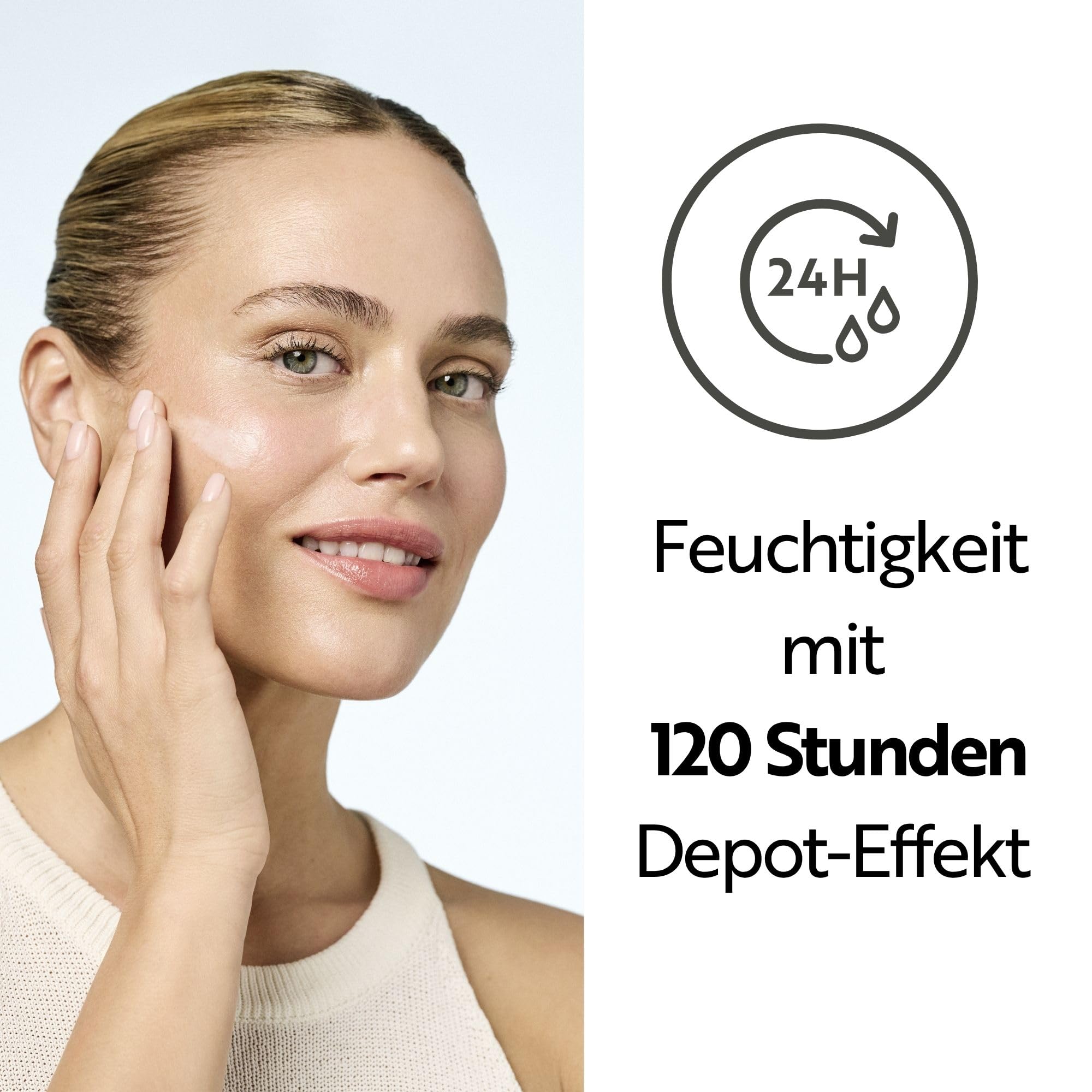 M. Asam Aqua Intense Hyaluron Serum (100 ml) | Hochdosiertes Feuchtigkeitsserum mit patentiertem Hyaluronsäurekomplex, Aufpolsternd und reduziert Falten
