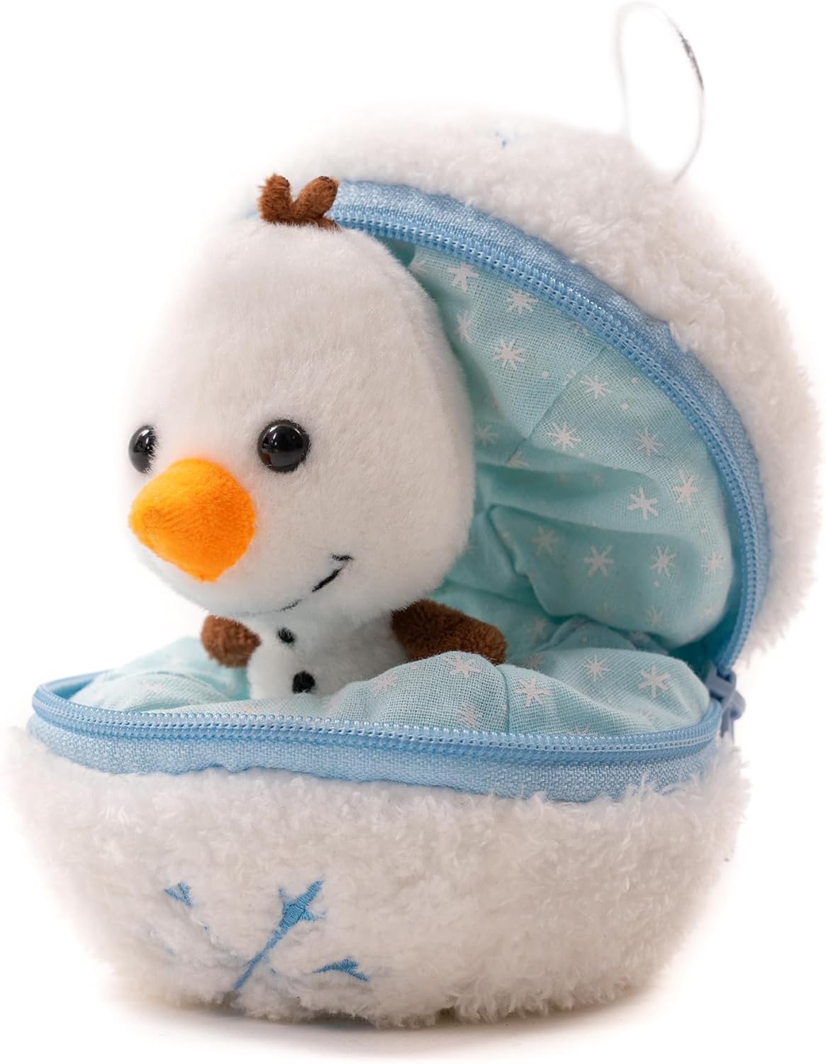 Plushland Snowball Stuffed Zip up Animal – Snowman – Cute Plush Animals Assortment – Wonderful Soft Toy for Families and Friends - Image 4