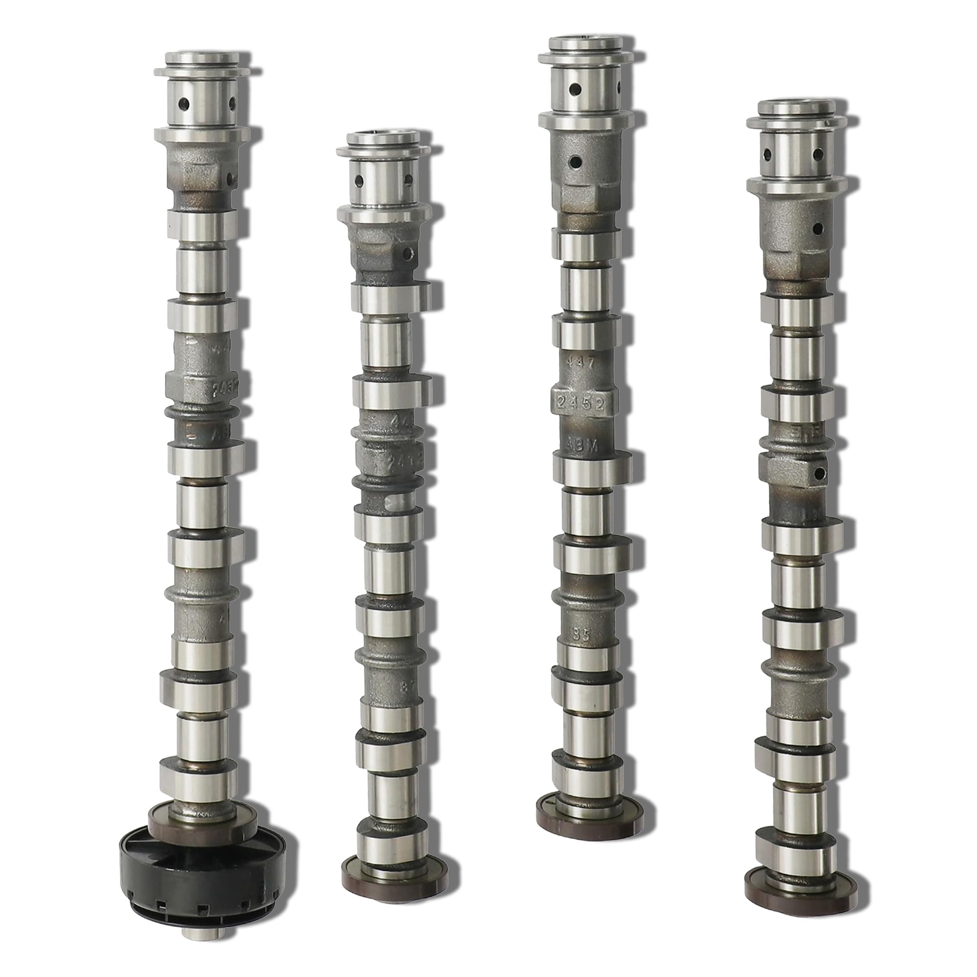 Photo 1 of 3.6 Pentastar 4 PCS Camshaft Set Fit for Ram 1500 2500 3500 Jeep Cherokee Wrangler Dodge Durango Grand Challenger Chrysler 200 300 3.6L V6 2011-2016 Replace#5184377AG 5184378AG 5184379AG 5184380AG
