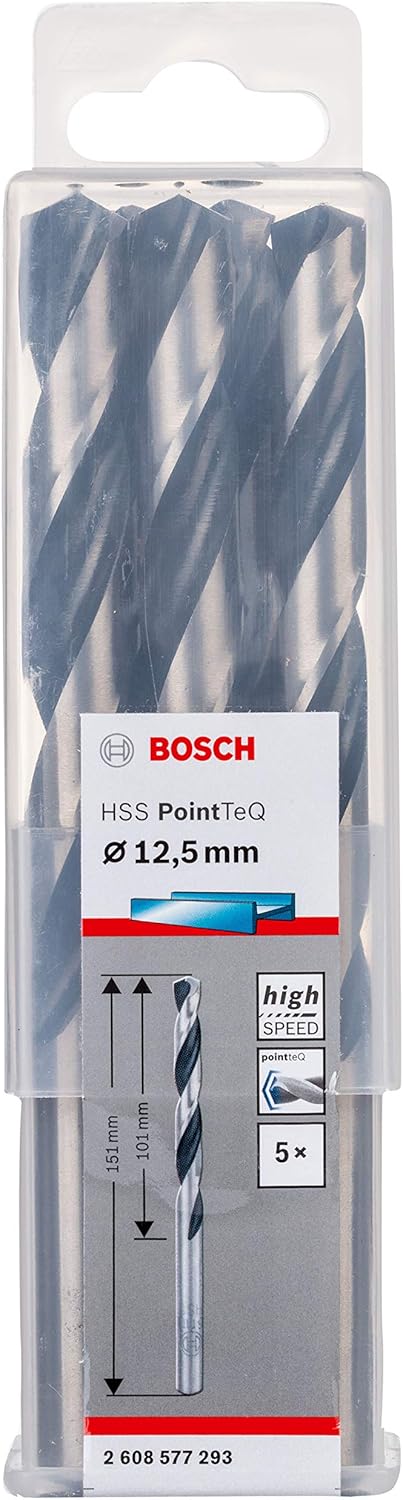 Bosch Professional Ensemble de 25 forets hélicoÏdaux HSS PointTeQ (pour métal, ProBox, accessoires pour perceuses-visseuses) — vue 8