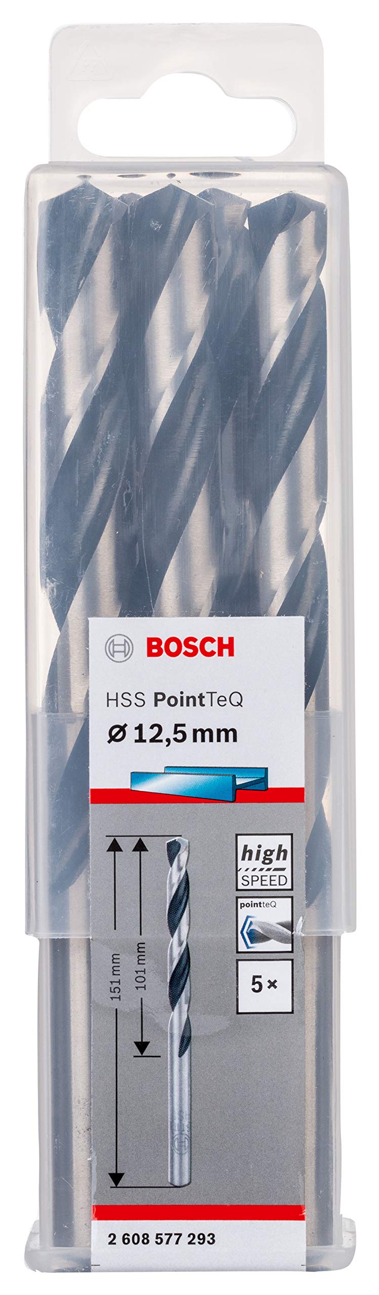 Bosch Professional Black Bosch Hss Pointteq Drill Bit