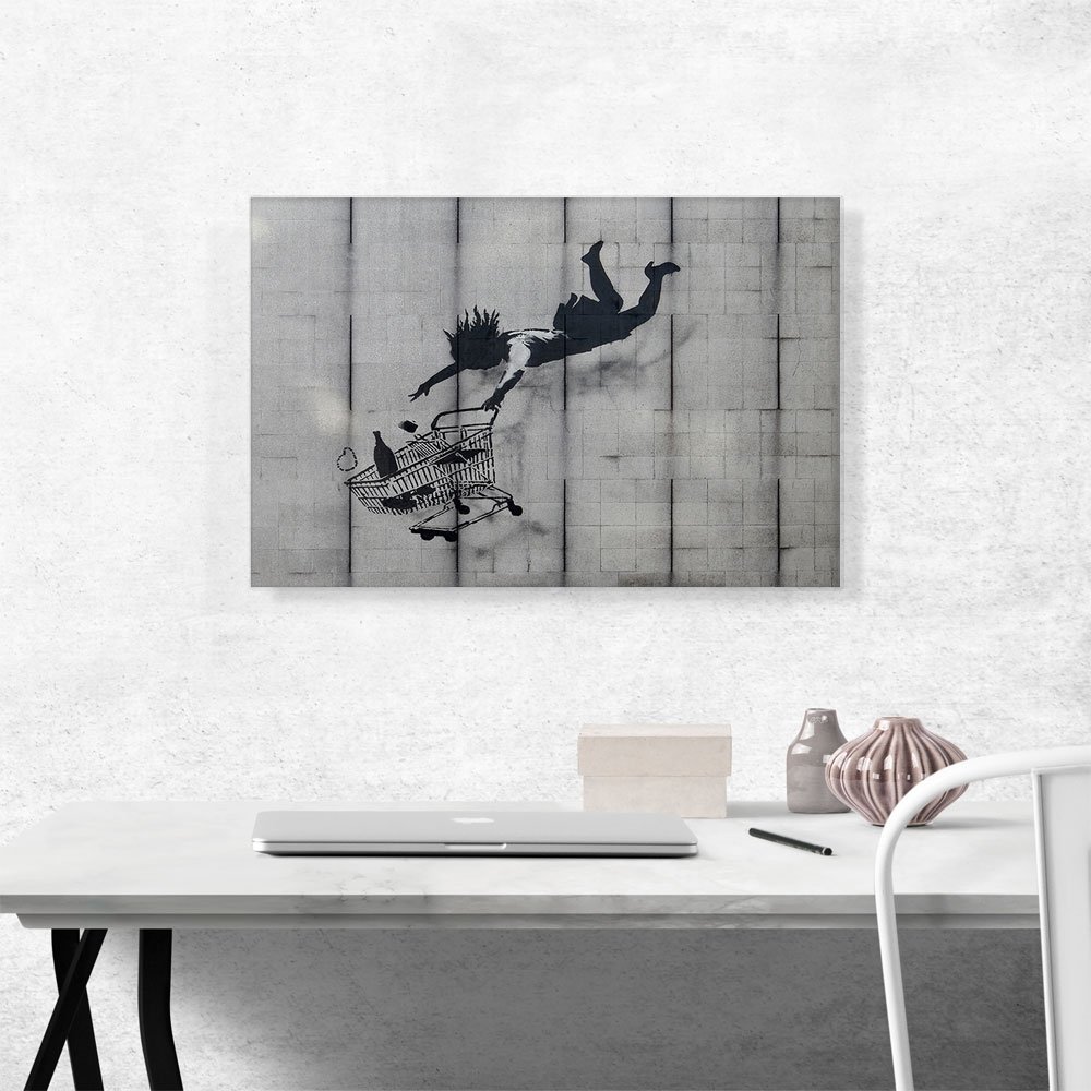 バンクシー Shop Until You Drop エスタンプリトグラフ バンクシー Shop Until You Drop エスタンプリトグラフ