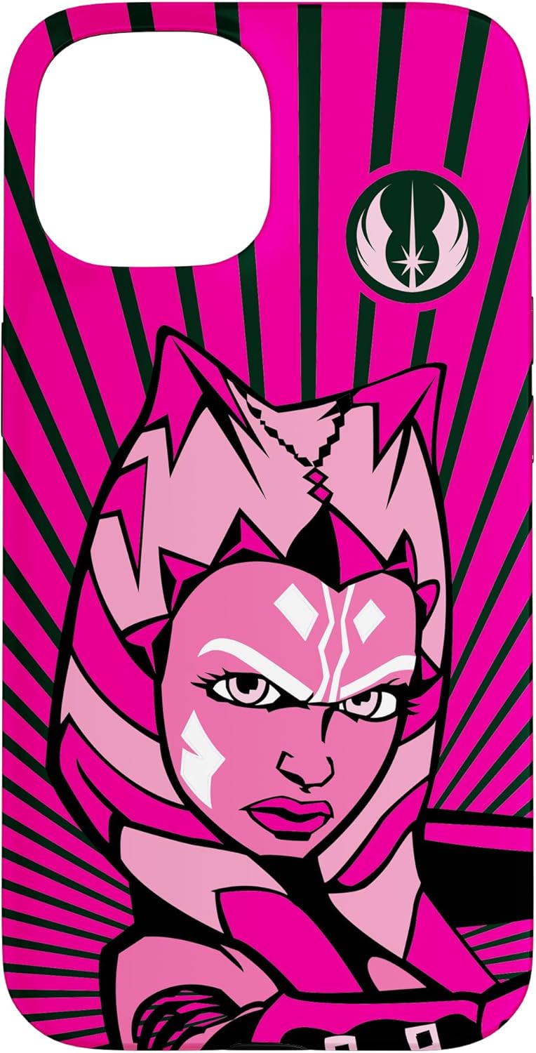 Star Wars The Clone Wars Jedi Order Ahsoka Tano Pink Case for iPhone 14 Pro Max