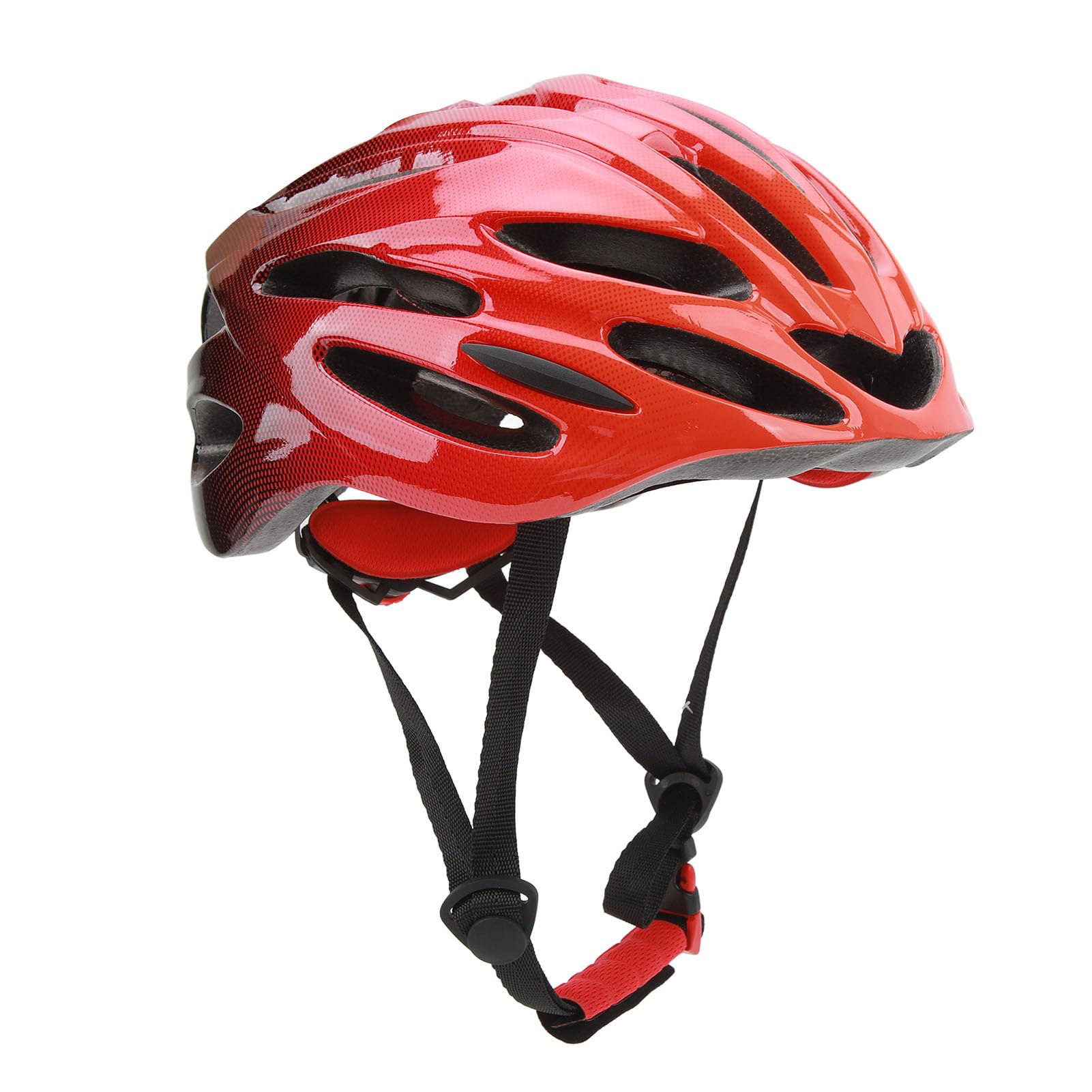 Casco Bici Regolabile Rosso Per Mountain Bike E Skateboard – Leggero, Traspirante E Sicuro Per Sport Outdoor, Adatto A Ragazzi