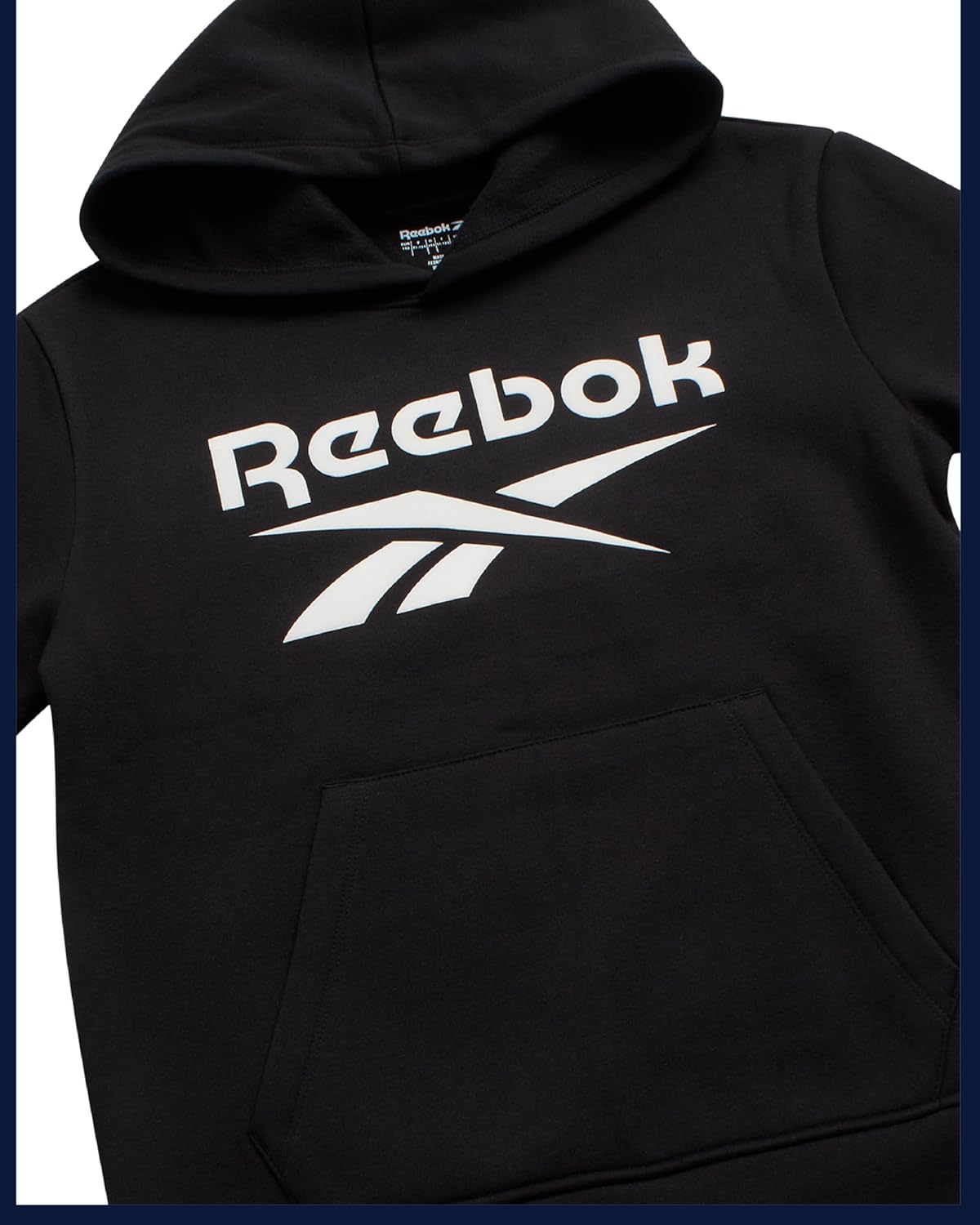 Reebok Boys Sweatshirts - Performance Fleece Pullover Boys Hoodie Cozy Graphic Hoodies for Gym Running and Casual Daily Wear - Image 5