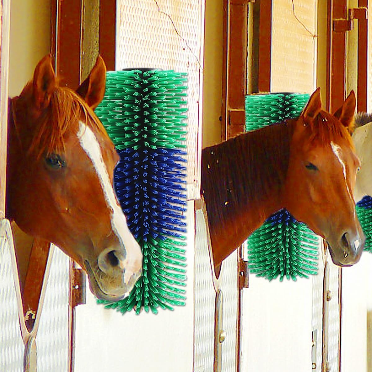 Raspador universal para caballos, ganado: cepillo de masaje para animales de cría, cabra, vaca, oveja, cerdo, alivio de rasguños de espalda
