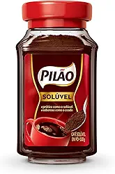 Café Solúvel Coado Pilão Vidro 100g