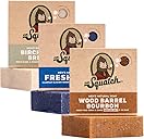Dr. Squatch Natural Bar Soap for Men - Cold Process Soap with No Harsh Chemicals - Wood Barrel Bourbon, Fresh Falls & Birchwood Breeze (5 oz, 3-Pack)
