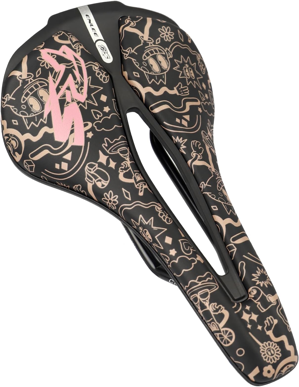 ZUKKA Bike Saddle Comfort Bicycle Seat Waterproof Breathable Lightweight Bike Seat for Men and Women Mountain Bike Road Bike Gravel Bike, Multi-Style