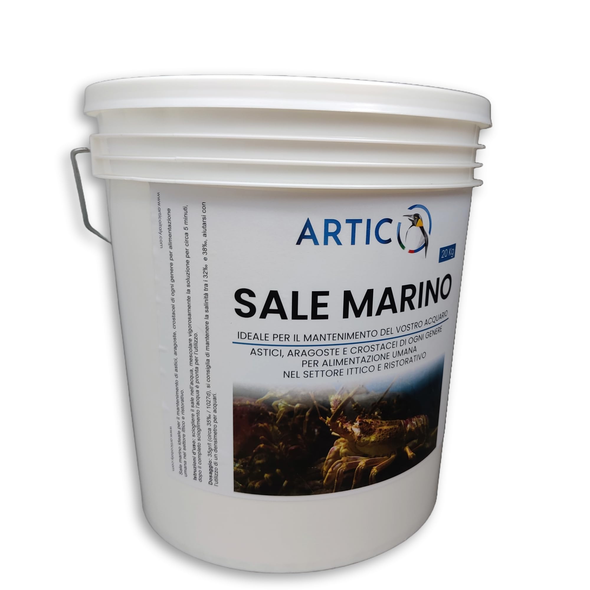 Sale Marino - ideale per il mantenimento dell'acquario - 20Kg