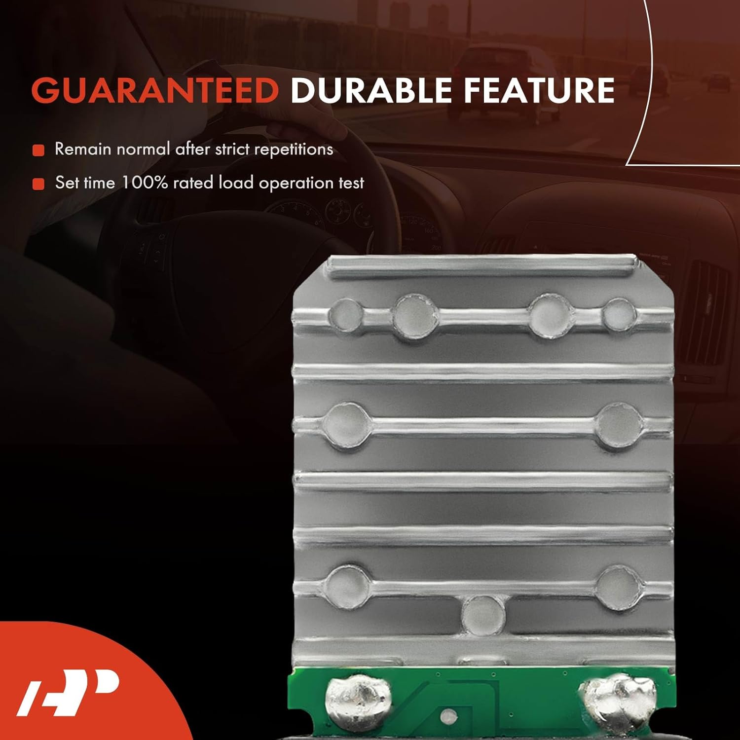 A-Premium Front HVAC Blower Motor Resistor Compatible with Chrysler 300M, Concorde, LHS, New Yorker & Dodge Intrepid & Eagle Vision, with Wire Harness Kit