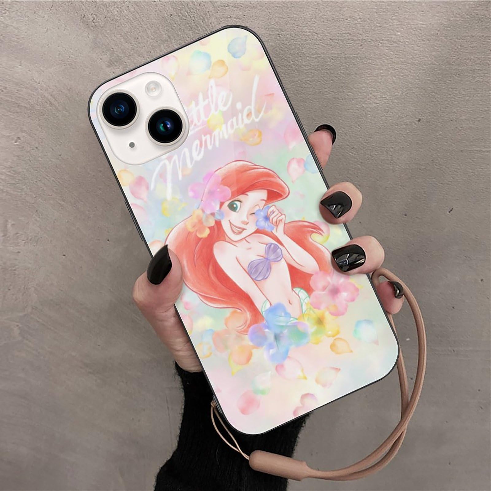 Amazon.co.jp: リトルマーメイド アリエル (1) スマホケース iPhone 12