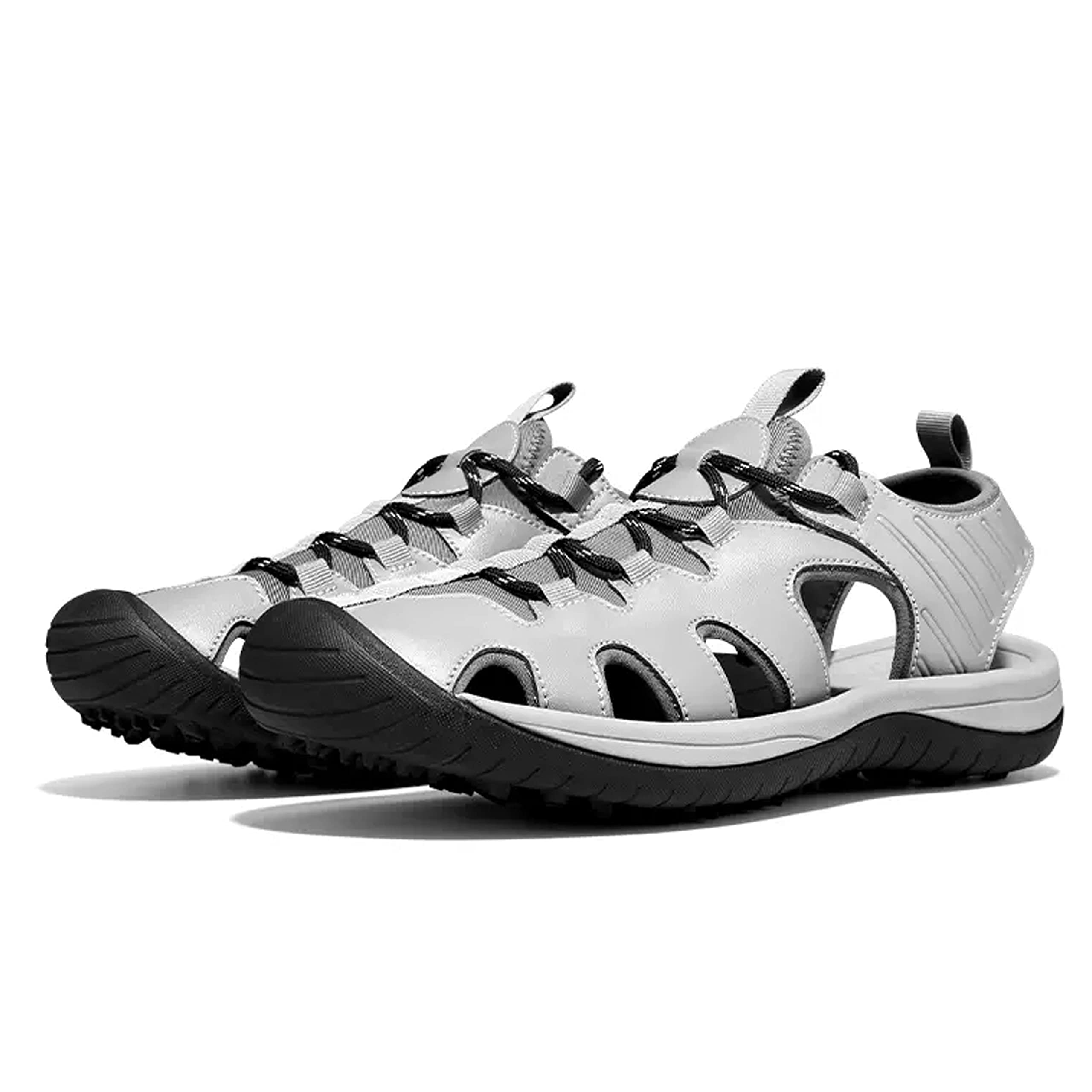 PGM Sandalias de Golf para Hombre, Sandalias Deportivas Casuales, Ligeras, Antideslizantes y Transpirables, Zapatos para Deporte, Senderismo y Actividades al Aire Libre