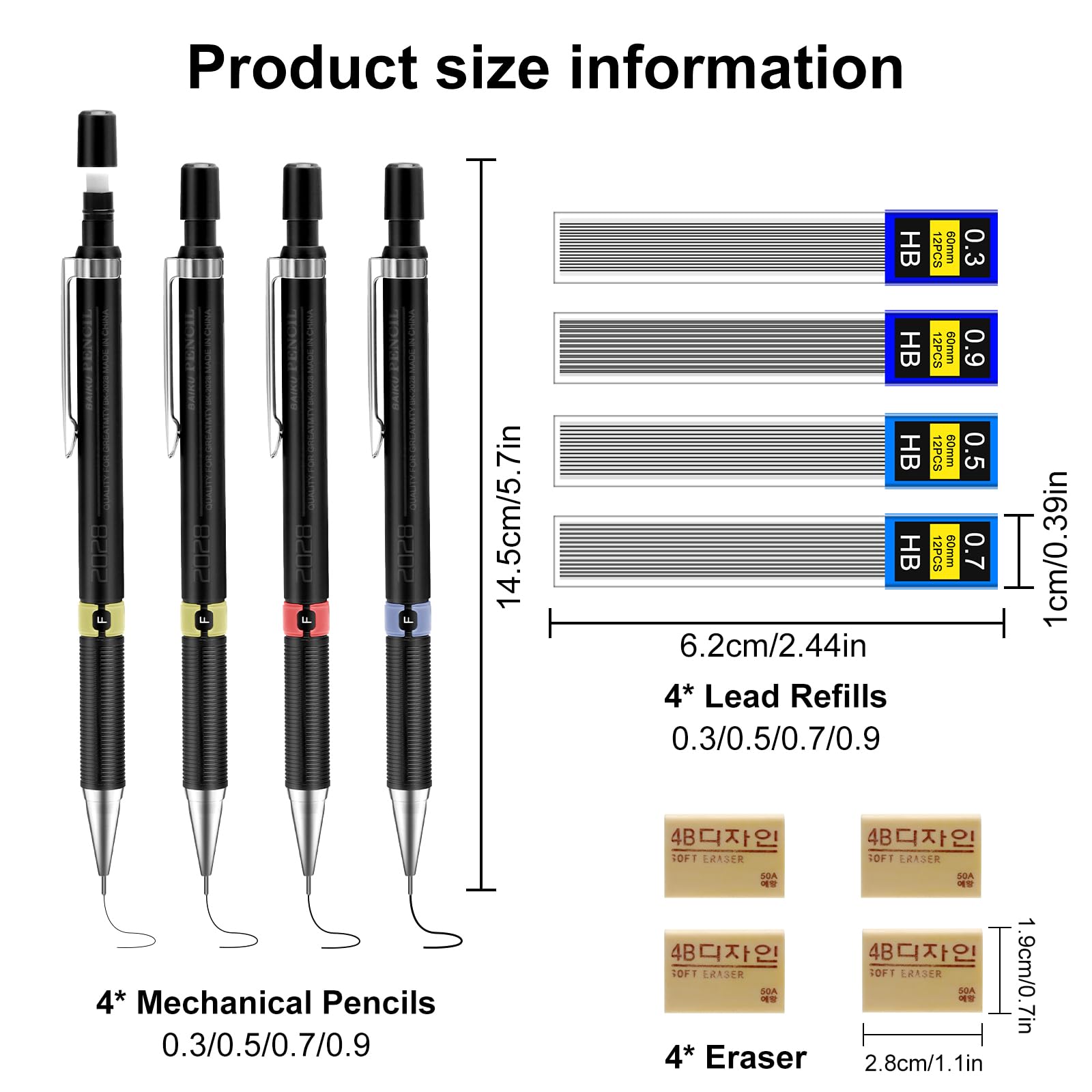 Portamine Koh-I-Noor Professional MP per Mine 0.3, 0.5, 0.7 o 0.9 mm per Scrittura e Disegno | Cartolibreria Grafite Online