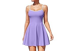 Women's Purple Athletic Dress: Comfort and Style for Court to Course