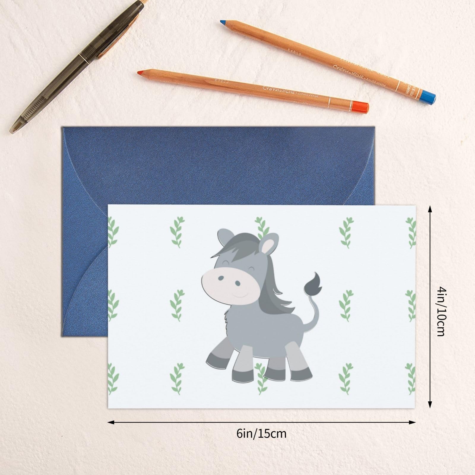 KE - Carte De Vœux De Retraite Avec Enveloppe DIN B6 - Carte De Retraite Pour Hoe Et Fee