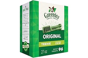 Greenies Teenie Natural Dental Care Dog Treats