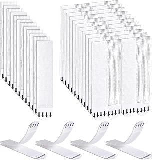 Picture Hanging Strips Heavy Duty, 32-Pairs(64 Pack) Large Adhesive Hook and Loop Mounting Tapes Damage Free No Nails Picture Hangers for Frame Hanging Poster Strips Christmas Decorations