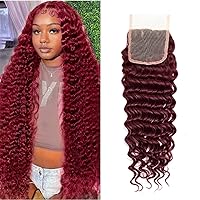 Vista 15 de Cabello humano virgen brasileño degradado 30 con cierre de encaje 4x4, 100% cabello virgen humano sin procesar, línea capilar prearrancada, cierre